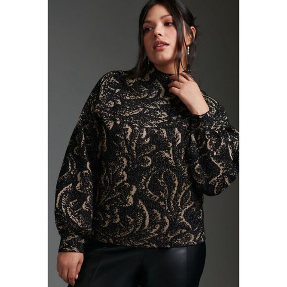 Anthropologie Beatriz Mock-Neck Sweater - Picture 3 of 8